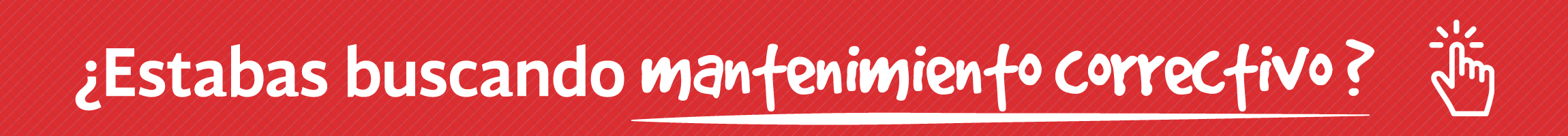 mantenimiento correctivo